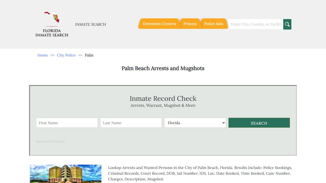 Palm Beach Arrests and Mugshots | Florida Inmate Search
